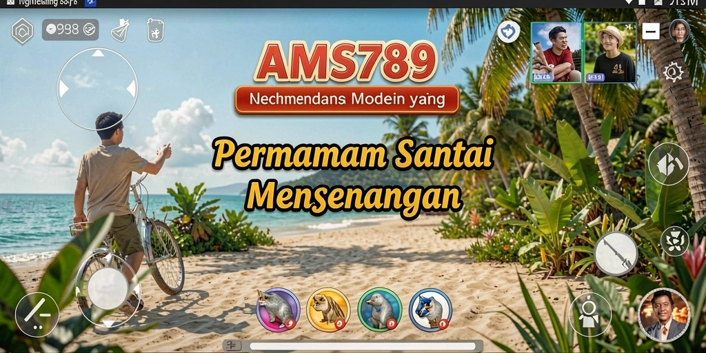 Tampilan gameplay yang seru dan menarik dari AMS789.