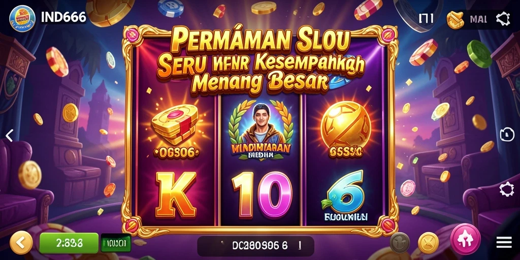 Tangkapan layar gameplay game Slot IND666 yang menarik.