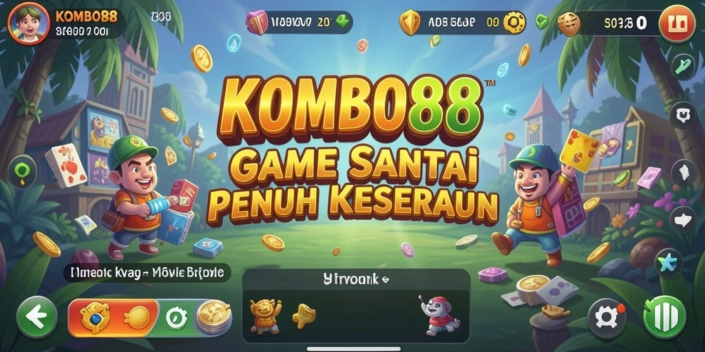 Tampilan screenshot KOMBO88 menampilkan gameplay menarik dan berwarna.