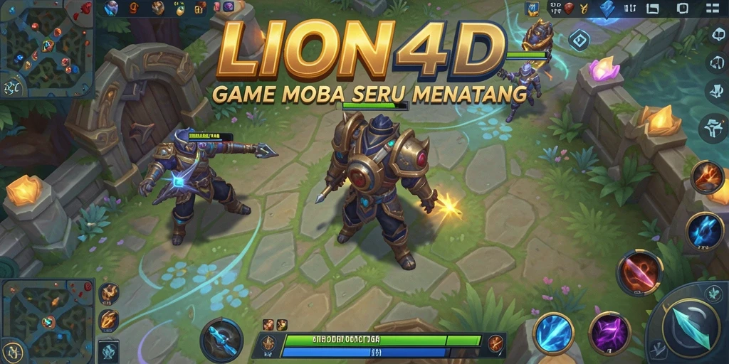 Gameplay seru dan dinamis di <strong>LION4D</strong> dengan pertempuran tim.