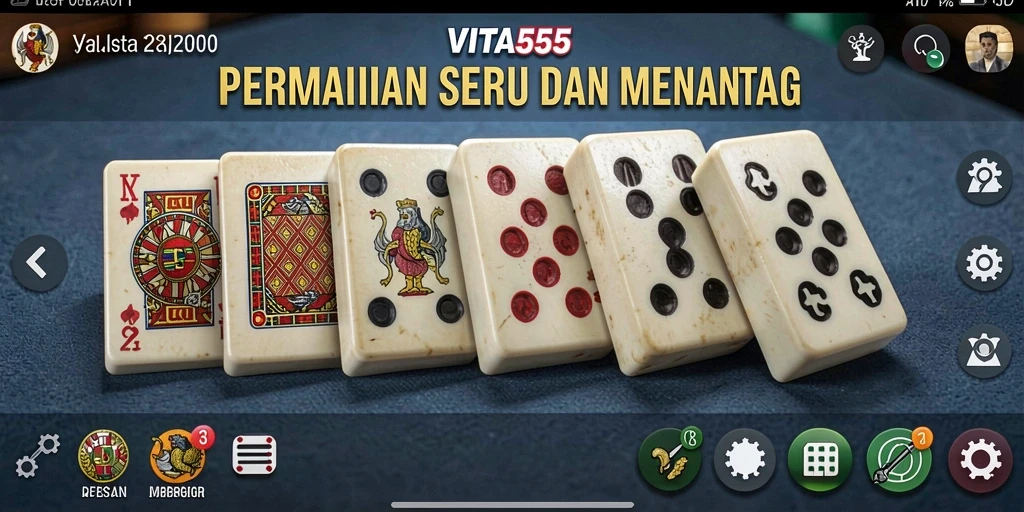 Tampilan gameplay VITA555 yang menarik dan penuh aksi.